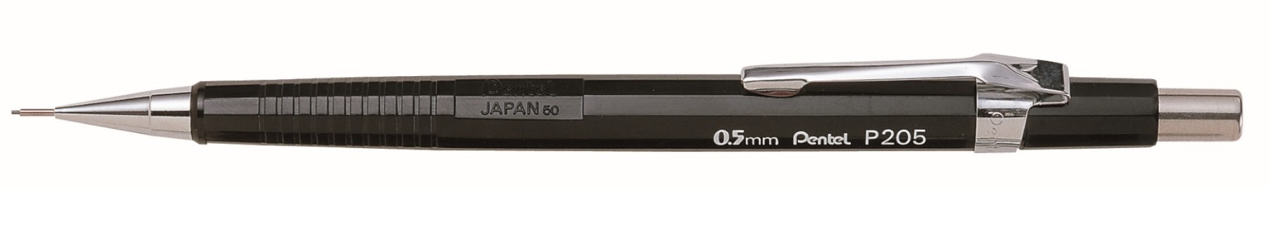 P205 0.5MM AUTO PENCIL BLACK PACK OF 12
